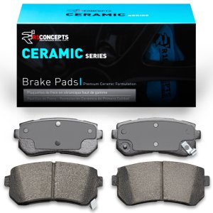 Dodge Attitude Brake Pads - Rear - R1 Concepts - R1 Ceramic - `06-`20